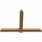 Ekena Millwork Eugene Smooth Timber Gable Bracket, Western Red Cedar, 72"W x 48"H x 3 1/2"D x 5 1/2"F, 16/12 Pitch GBW072X48X0406EUG00SWR - alternate 3
